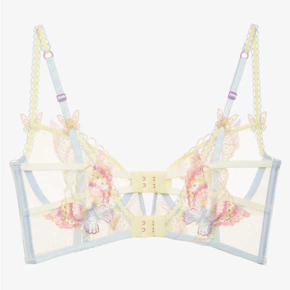Pastel Papillon Longline Bra NWT - Picture 2 of 9
